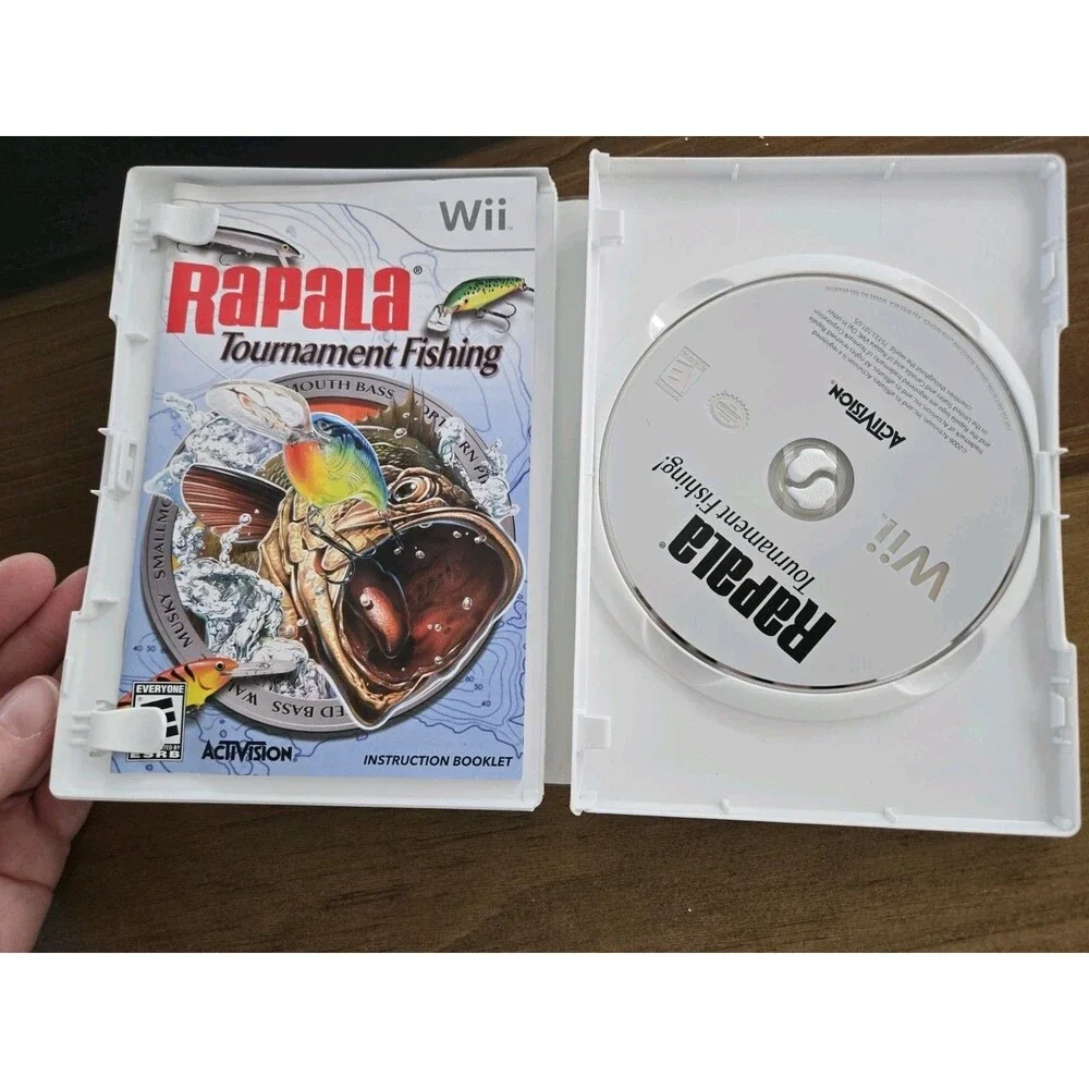 Rapala Pro Tournament Fishing - Nintendo Wii Tested & Working complete